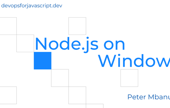 Contains the title of the post: How to Install Node.js on Windows: A Complete Guide