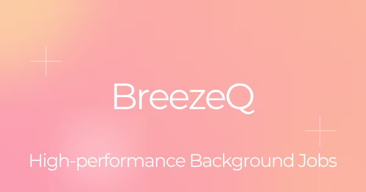 BreezeQ - High-performance Node.js Background Jobs